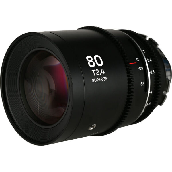 Venus Optics Laowa Nanomorph 80mm T2.4 1.5x S35 Anamorphic Lens (ARRI PL & Canon EF, Silver Flare) view 3