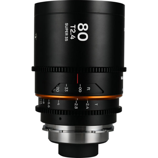 Venus Optics Laowa Nanomorph 80mm T2.4 1.5x S35 Anamorphic Lens (DJI DL, Amber Flare)