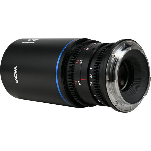 Venus Optics Laowa Nanomorph 80mm T2.4 1.5x S35 Anamorphic Lens (DJI DL, Blue Flare) view 4