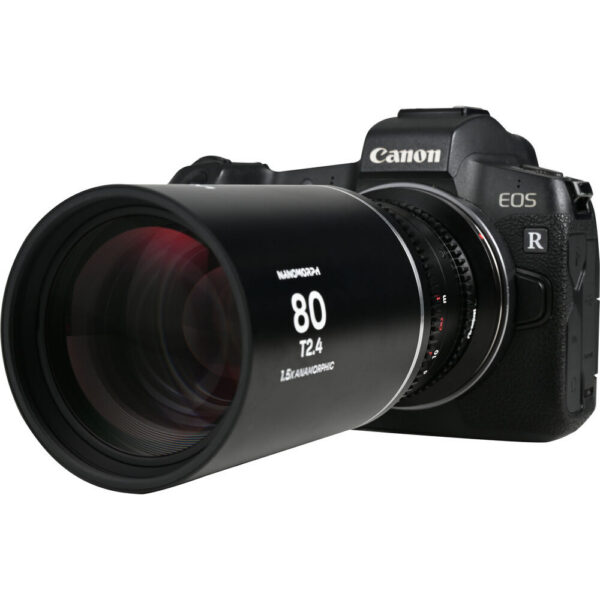 Venus Optics Laowa Nanomorph 80mm T2.4 1.5x S35 Anamorphic Lens (DJI DL, Silver Flare) view 6