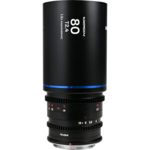 Venus Optics Laowa Nanomorph 80mm T2.4 1.5x S35 Anamorphic Lens (Micro Four Thirds, Blue Flare)