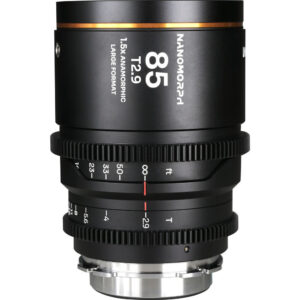Venus Optics Laowa Nanomorph 85mm T2.9 1.5x LF Anamorphic Lens (ARRI PL & Canon EF, Amber Flare)