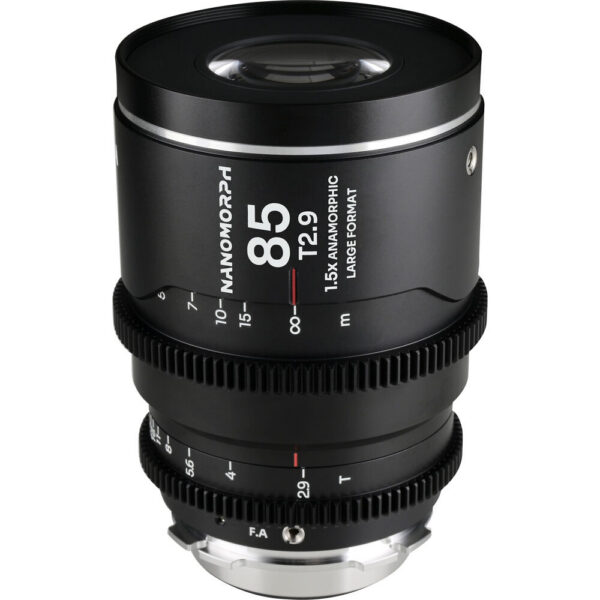 Venus Optics Laowa Nanomorph 85mm T2.9 1.5x LF Anamorphic Lens (ARRI PL & Canon EF, Silver Flare)