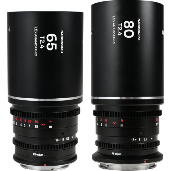 Venus Optics Laowa Nanomorph S35 Anamorphic Prime 2-Lens Kit (DJI DL, Silver Flare) view 3