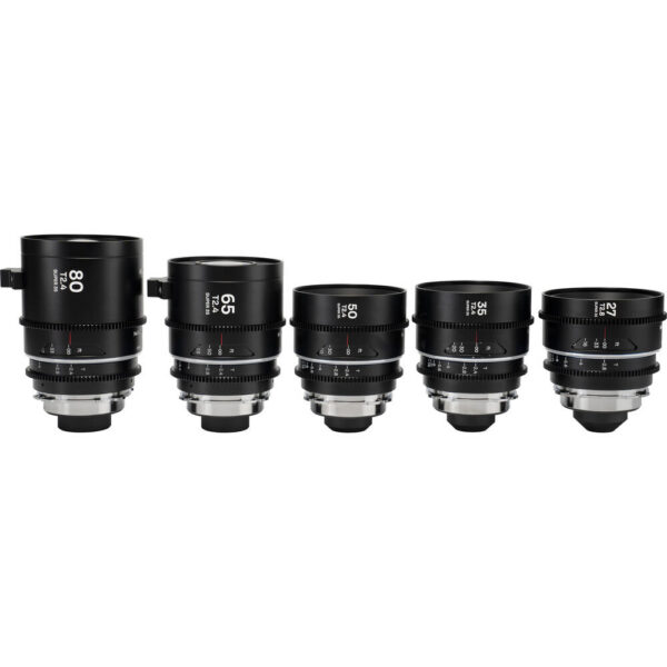 Venus Optics Laowa Nanomorph S35 Anamorphic Prime 5-Lens Kit (Sony E, Silver Flare) view 6