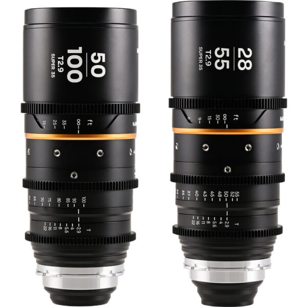 Venus Optics Laowa Nanomorph S35 Anamorphic Zoom 2-Lens Bundle (ARRI PL, Amber Flare) view 3