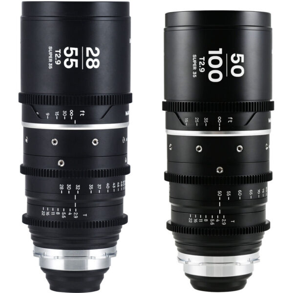 Venus Optics Laowa Nanomorph S35 Anamorphic Zoom 2-Lens Bundle (ARRI PL, Silver Flare) view 3