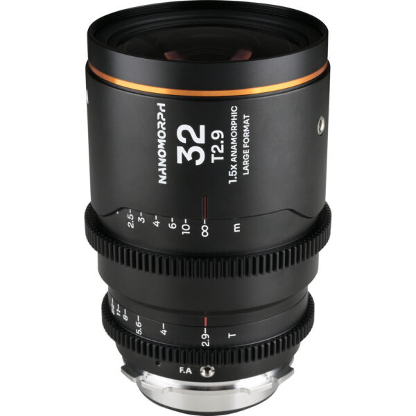 Venus Optics Laowa Nanomorph T2.9 1.5x LF Anamorphic 4-Lens Bundle (ARRI PL/Canon EF, Amber Flare) view 6