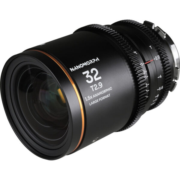 Venus Optics Laowa Nanomorph T2.9 1.5x LF Anamorphic 4-Lens Bundle (ARRI PL/Canon EF, Amber Flare) view 7