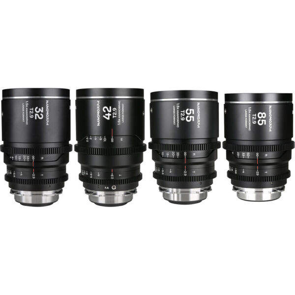 Venus Optics Laowa Nanomorph T2.9 1.5x LF Anamorphic 4-Lens Bundle (ARRI PL/Canon EF, Silver Flare) view 5