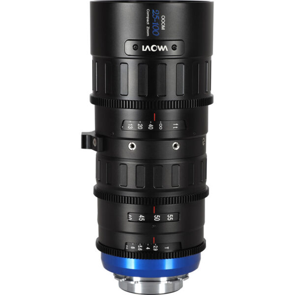 Venus Optics Laowa OOOM 25-100mm T2.9 Cine Lens Bundle (Black, Feet)