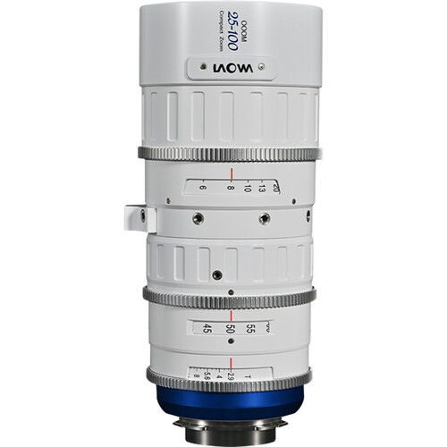 Venus Optics Laowa OOOM 25-100mm T2.9 Cine Lens Bundle (White, Feet)