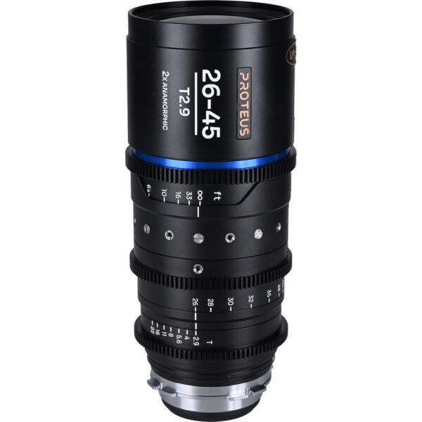 Venus Optics Laowa Proteus 26-45mm T2.9 2x S35 Anamorphic Zoom (ARRI PL, Feet, Blue Flare)