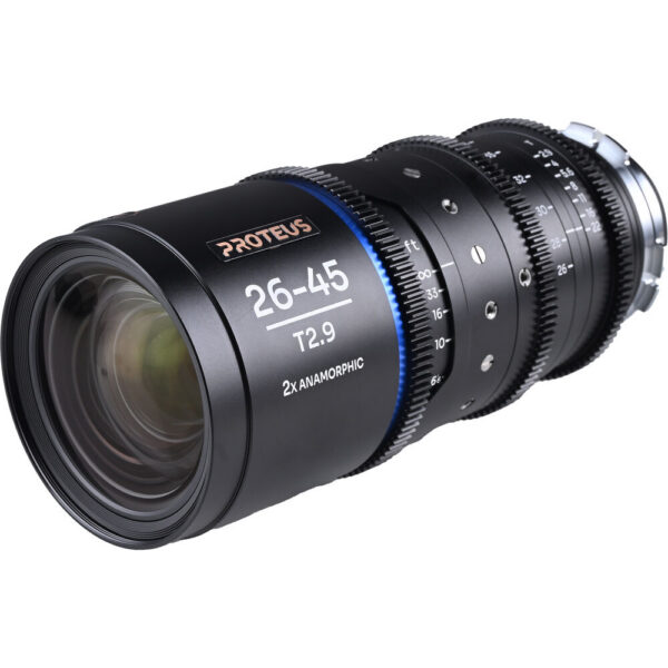 Venus Optics Laowa Proteus 26-45mm T2.9 2x S35 Anamorphic Zoom (ARRI PL, Feet, Blue Flare) view 3