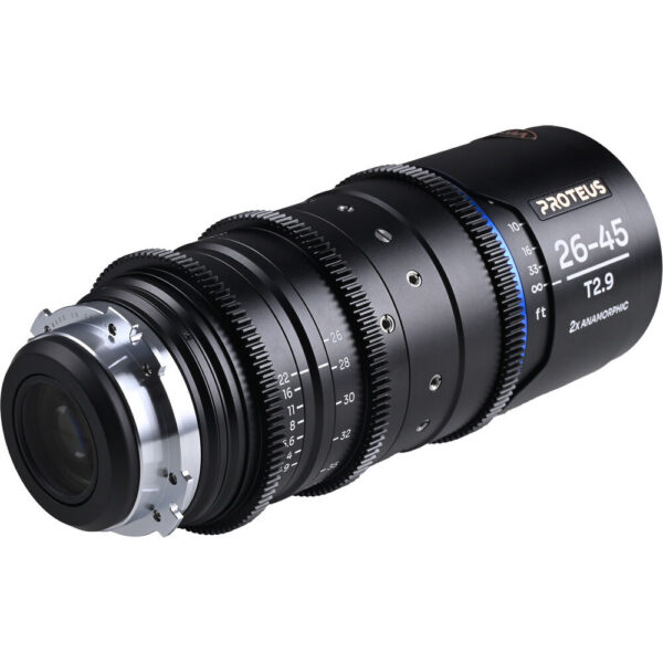 Venus Optics Laowa Proteus 26-45mm T2.9 2x S35 Anamorphic Zoom (ARRI PL, Feet, Blue Flare) view 4