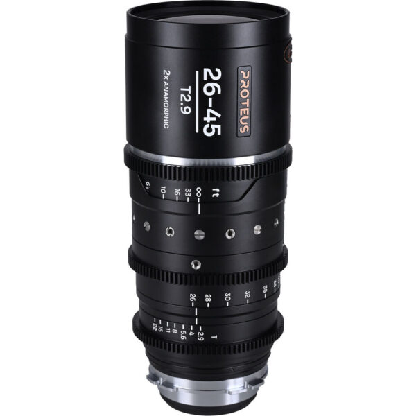 Venus Optics Laowa Proteus 26-45mm T2.9 2x S35 Anamorphic Zoom (ARRI PL, Feet, Silver Flare)