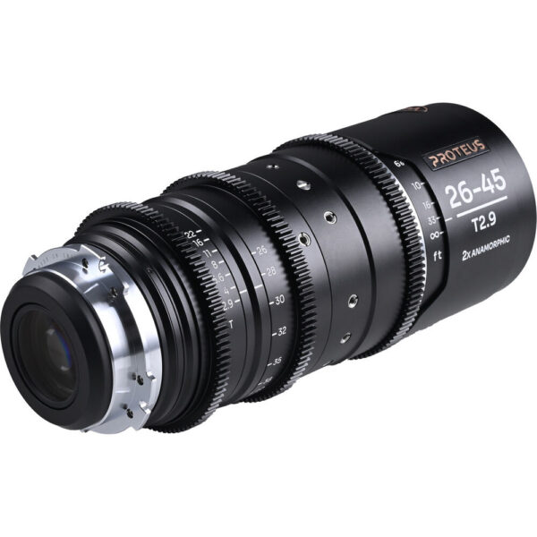Venus Optics Laowa Proteus 26-45mm T2.9 2x S35 Anamorphic Zoom (ARRI PL, Feet, Silver Flare) view 4