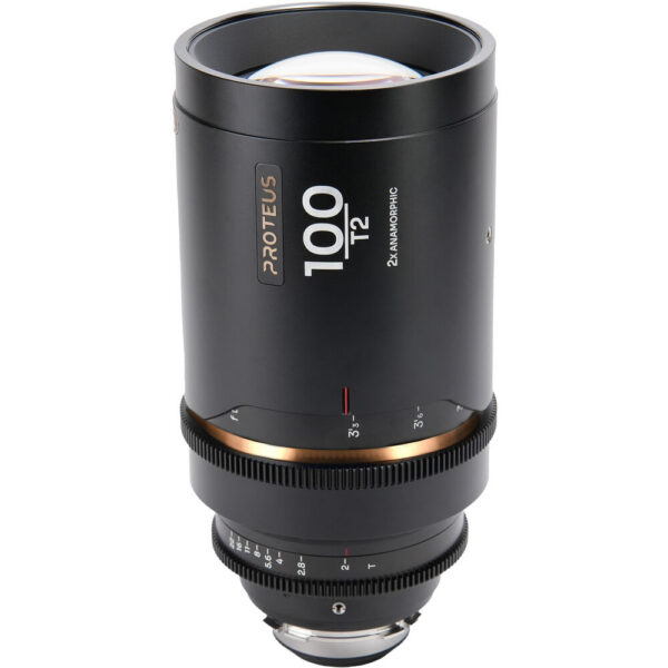 Venus Optics Laowa Proteus 2x Anamorphic 100mm T2 Lens (PL/EF, Feet, Amber Flare)