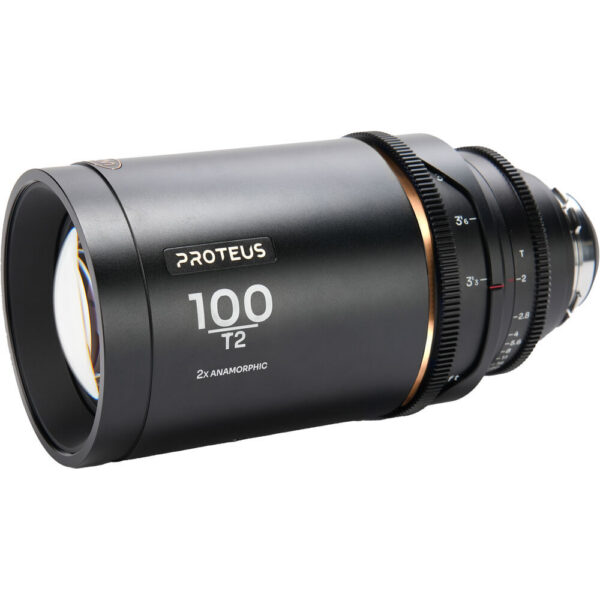 Venus Optics Laowa Proteus 2x Anamorphic 100mm T2 Lens (PL/EF, Feet, Amber Flare) view 3