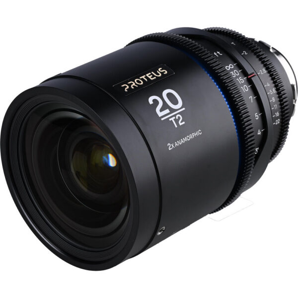 Venus Optics Laowa Proteus 2x Anamorphic 20mm T2 Lens (PL/EF, Feet, Blue Flare) view 3