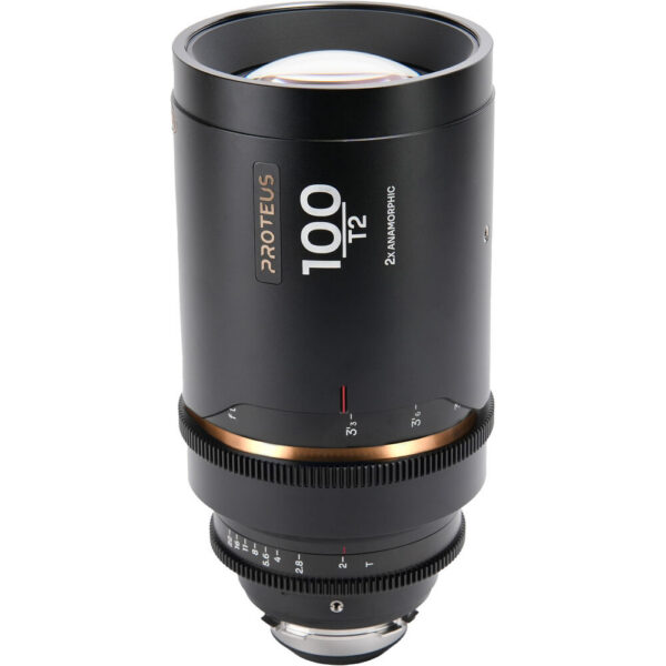 Venus Optics Laowa Proteus 2x Anamorphic 28 & 100mm T2 Lens Bundle (PL/EF, Feet, Amber Flare) view 4