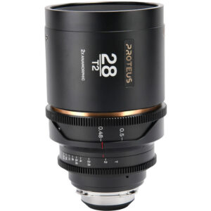 Venus Optics Laowa Proteus 2x Anamorphic 28mm T2 Lens (PL/EF, Feet, Amber Flare)