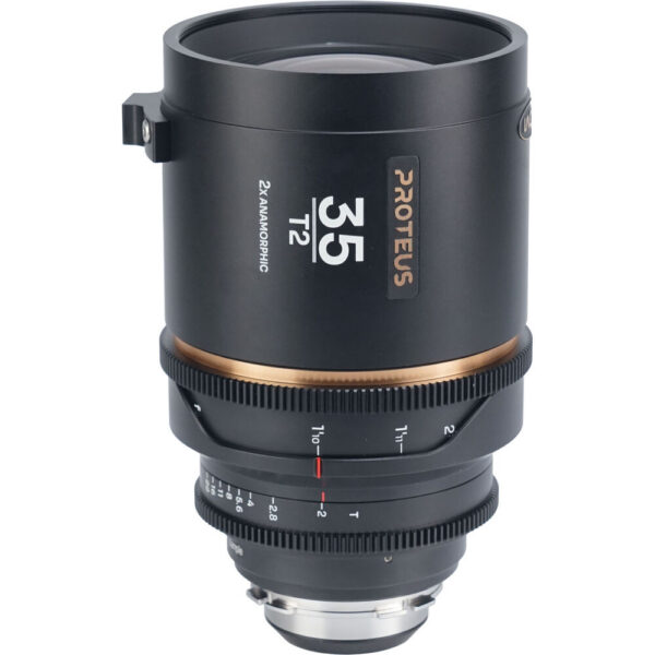 Venus Optics Laowa Proteus 2x Anamorphic 35mm T2 Lens (PL/EF, Feet, Amber Flare) view 3