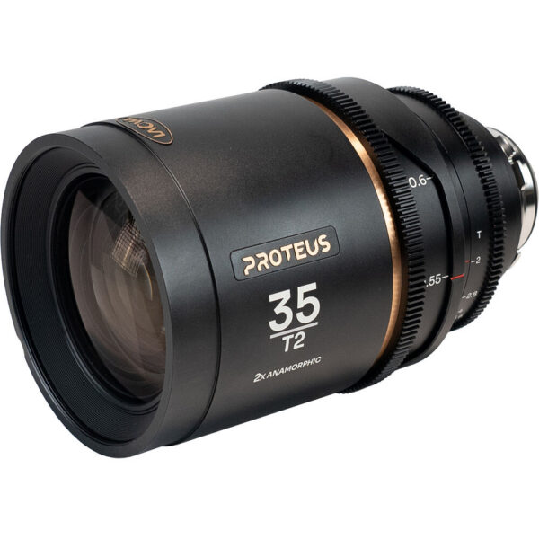 Venus Optics Laowa Proteus 2x Anamorphic 35mm T2 Lens (PL/EF, Feet, Amber Flare) view 4