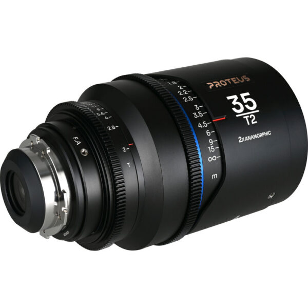 Venus Optics Laowa Proteus 2x Anamorphic 35mm T2 Lens (PL/EF, Feet, Blue Flare) view 4