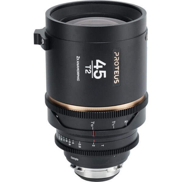 Venus Optics Laowa Proteus 2x Anamorphic 45mm T2 Lens (PL/EF, Feet, Amber Flare)