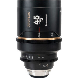 Venus Optics Laowa Proteus 2x Anamorphic 45mm T2 Lens (PL/EF, Feet, Amber Flare)