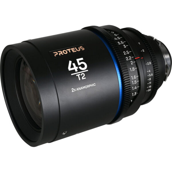 Venus Optics Laowa Proteus 2x Anamorphic 45mm T2 Lens (PL/EF, Feet, Blue Flare) view 3