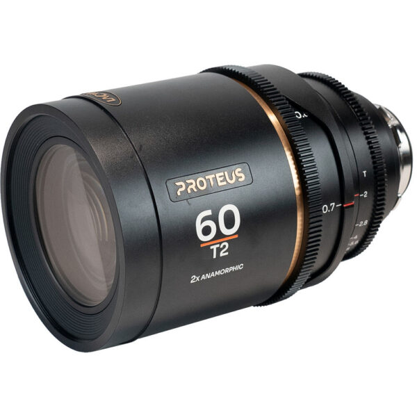 Venus Optics Laowa Proteus 2x Anamorphic 60mm T2 Lens (PL/EF, Feet, Amber Flare) view 4