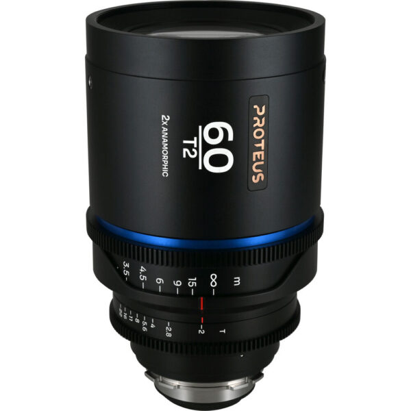 Venus Optics Laowa Proteus 2x Anamorphic 60mm T2 Lens (PL/EF, Feet, Blue Flare)