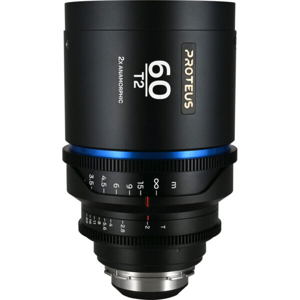 Venus Optics Laowa Proteus 2x Anamorphic 60mm T2 Lens (PL/EF, Feet, Blue Flare)