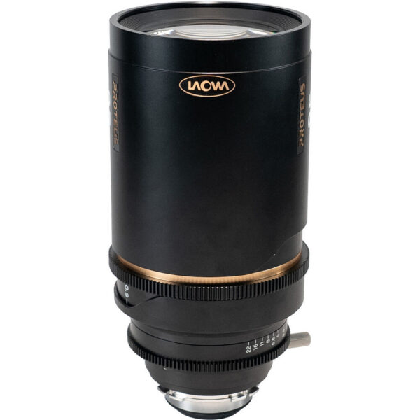 Venus Optics Laowa Proteus 2x Anamorphic 85mm T2 Lens (PL/EF, Feet, Amber Flare) view 3