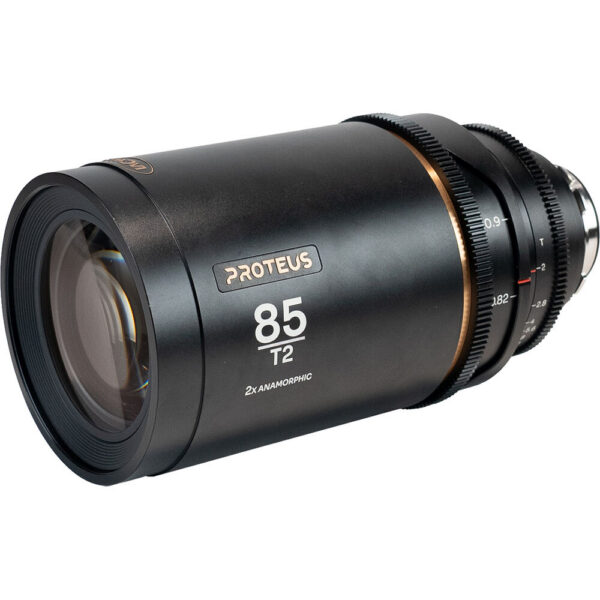 Venus Optics Laowa Proteus 2x Anamorphic 85mm T2 Lens (PL/EF, Feet, Amber Flare) view 4