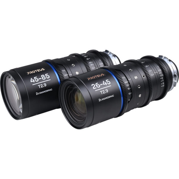 Venus Optics Laowa Proteus 2x S35 Anamorphic T2.9 2-Lens Kit (ARRI PL, Feet, Blue Flare) view 4