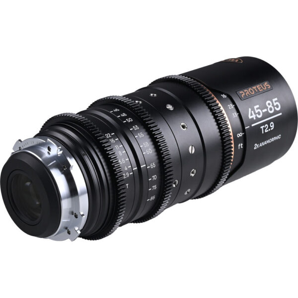 Venus Optics Laowa Proteus 45-85mm T2.9 2x S35 Anamorphic Zoom (ARRI PL, Feet, Amber Flare) view 4