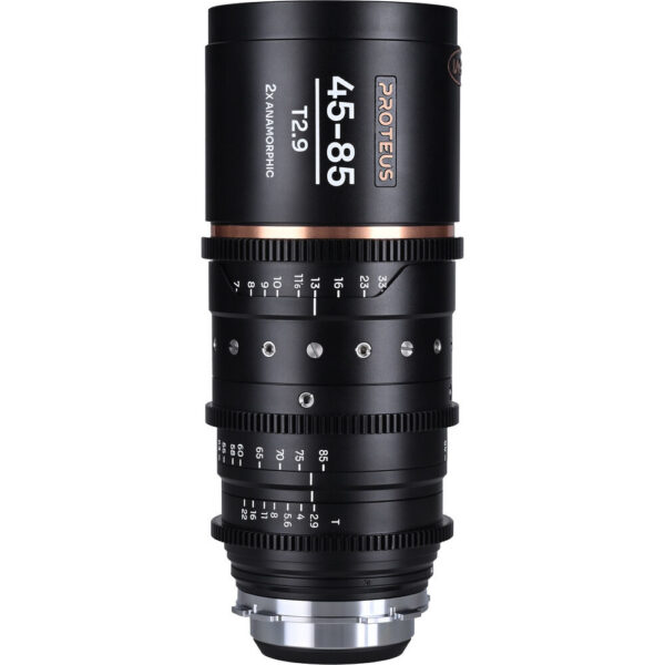 Venus Optics Laowa Proteus 45-85mm T2.9 2x S35 Anamorphic Zoom (ARRI PL, Feet, Amber Flare)