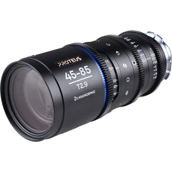 Venus Optics Laowa Proteus 45-85mm T2.9 2x S35 Anamorphic Zoom (ARRI PL, Feet, Blue Flare) view 3