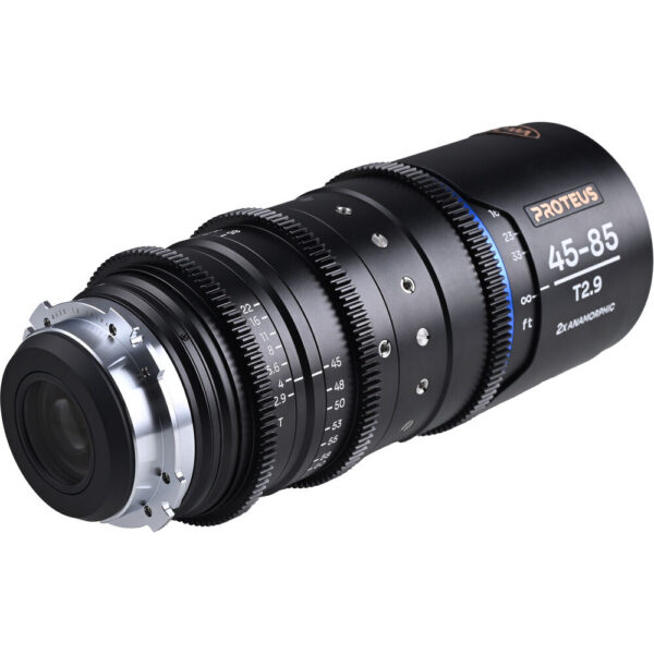 Venus Optics Laowa Proteus 45-85mm T2.9 2x S35 Anamorphic Zoom (ARRI PL, Feet, Blue Flare) view 4