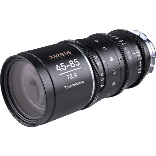 Venus Optics Laowa Proteus 45-85mm T2.9 2x S35 Anamorphic Zoom (ARRI PL, Feet, Silver Flare) view 3