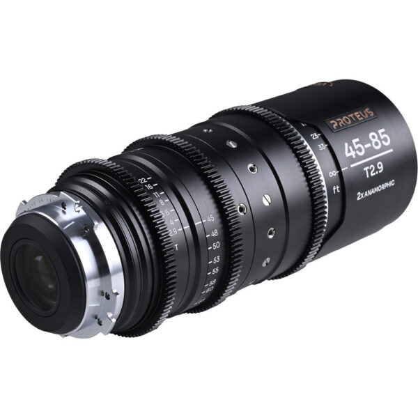 Venus Optics Laowa Proteus 45-85mm T2.9 2x S35 Anamorphic Zoom (ARRI PL, Feet, Silver Flare) view 4