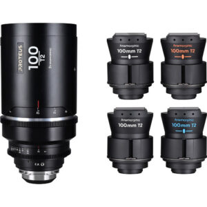 Venus Optics Laowa Proteus Flex 2x Anamorphic 100mm T2 Lens (ARRI PL/Canon EF, 4 Flare Colors)