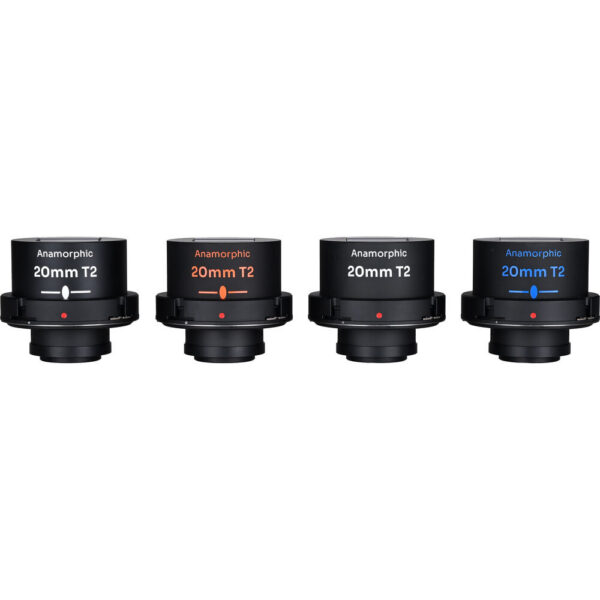 Venus Optics Laowa Proteus Flex 2x Anamorphic 20mm T2 Lens (ARRI PL/Canon EF, 4 Flare Colors) view 3