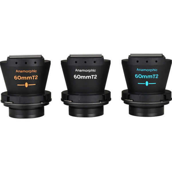 Venus Optics Laowa Proteus Flex 2x Anamorphic 60mm T2 Lens (ARRI PL/Canon EF, 4 Flare Colors) view 2