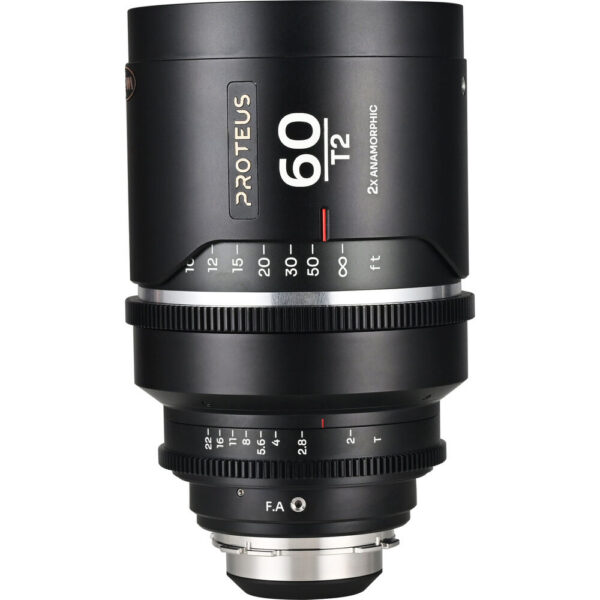 Venus Optics Laowa Proteus Flex 2x Anamorphic 60mm T2 Lens (ARRI PL/Canon EF, 4 Flare Colors)