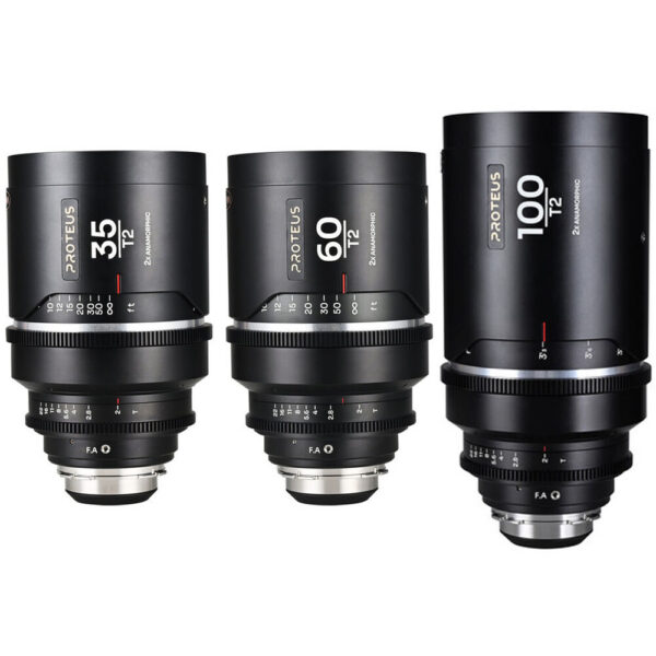 Venus Optics Laowa Proteus Flex 35, 60 & 100mm 3-Lens Set (ARRI PL/Canon EF) view 4