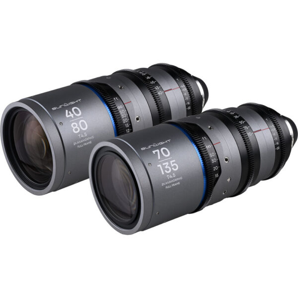 Venus Optics Laowa Sunlight 2x Anamorphic Zoom 2-Lens Bundle (ARRI PL, Blue) view 4